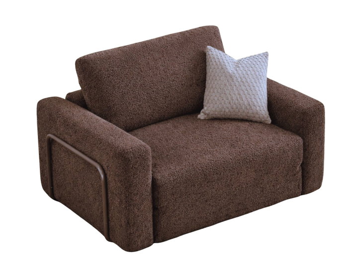 Atelier Del Sofa Wello Single - Sofá-cama de 1 plaza Marrón